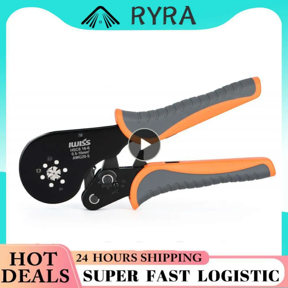 Adjustable Ratchet Ratcheting Crimper Professional Automatic Crimping Stripping Pliers Multifunctional Crimping Pliers
Adjustable Ratchet Ratcheting Crimper Professional Automatic Crimping Stripping Pliers Multifunctional Crimping Pliers
