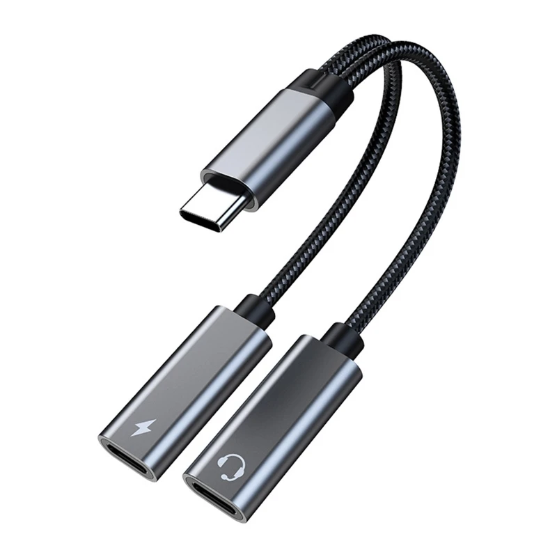 USB C to USB C Fast Charger PD 60W Dual Type C Charging Earphone USB Cable Cellphone Type-C Splitter Cable
USB C to USB C Fast Charger PD 60W Dual Type C Charging Earphone USB Cable Cellphone Type-C Splitter Cable