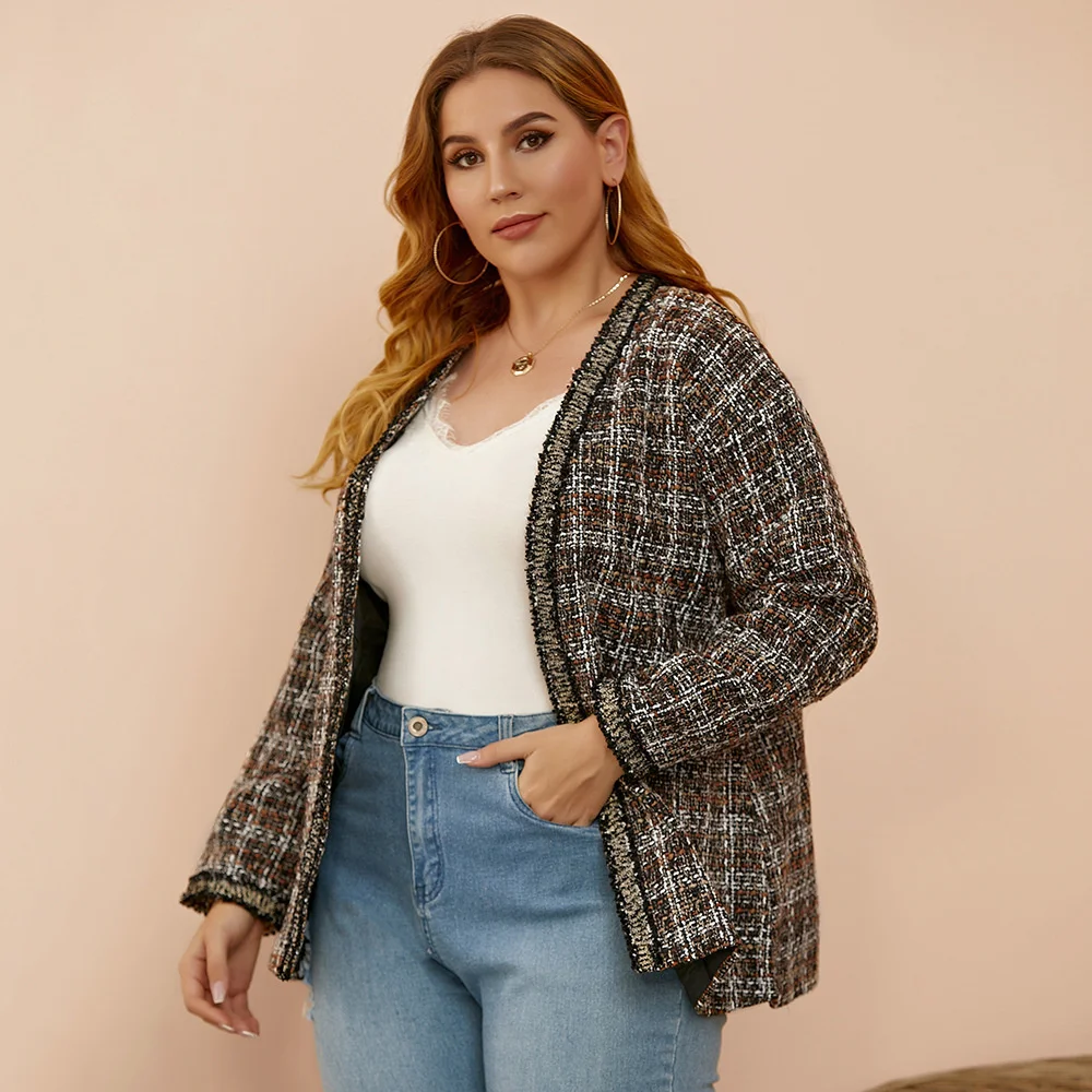 2022 Autumn And Winter New Women's Clothing Urban Leisure Open-ended Long Sleeve Woolen Jacket
2022 Autumn And Winter New Women's Clothing Urban Leisure Open-ended Long Sleeve Woolen Jacket