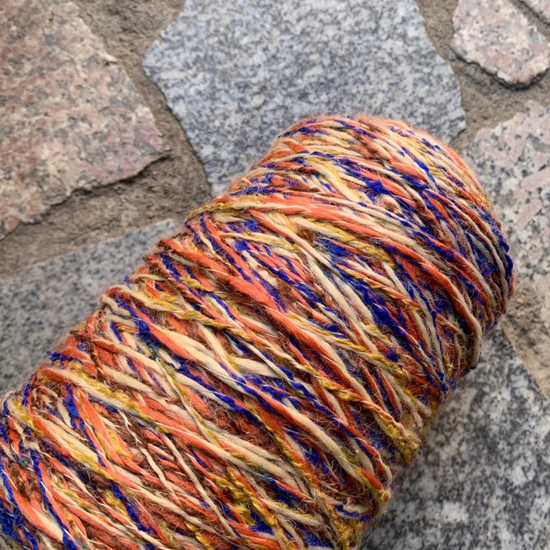 

Unique Nordic Style Fancy Long Space Dye Acyrlic Wool Iceland Yarn DIY Hand Crochet Woven Sewing Knitting Thread 500g
