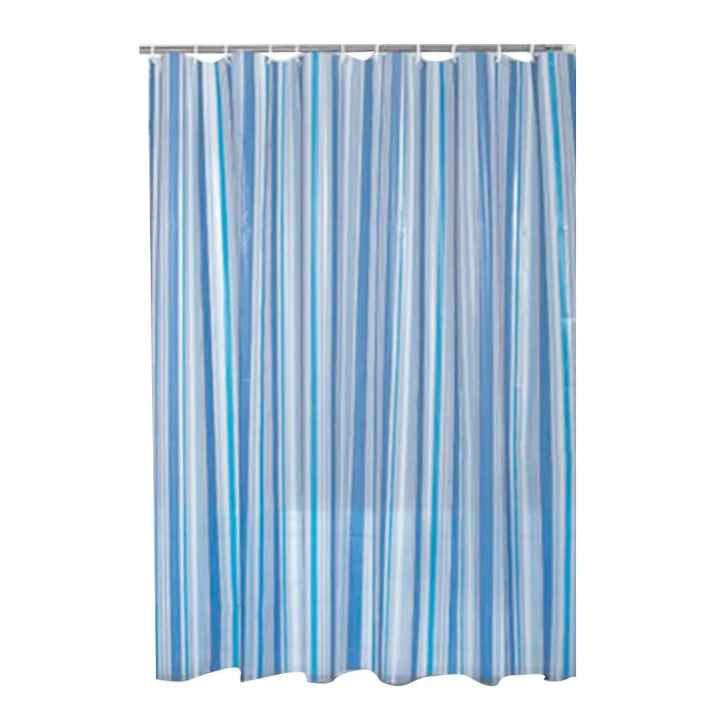 180*180cm Blue Vertical Striped PEVA Bathroom Curtain Waterproof Mouldproof Bath Curtain bathroom decor
180*180cm Blue Vertical Striped PEVA Bathroom Curtain Waterproof Mouldproof Bath Curtain bathroom decor
