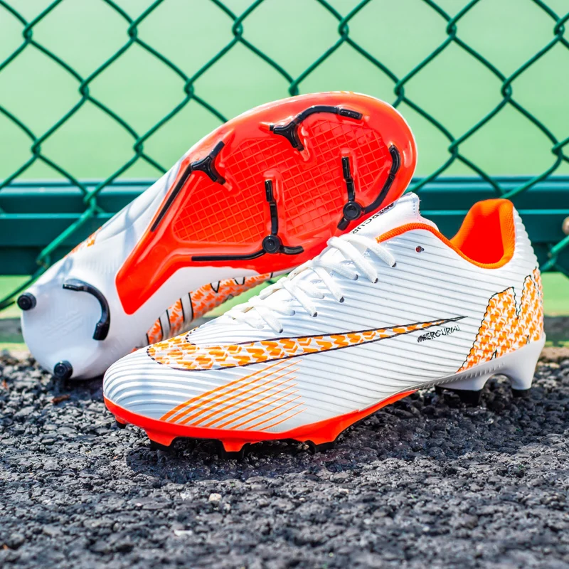 Soccer Cleats Men Professional Football Boots Outdoor Sports Training Soccer Shoes Futsal Grass Cleats Non-Slip Waterproof Light
Soccer Cleats Men Professional Football Boots Outdoor Sports Training Soccer Shoes Futsal Grass Cleats Non-Slip Waterproof Light