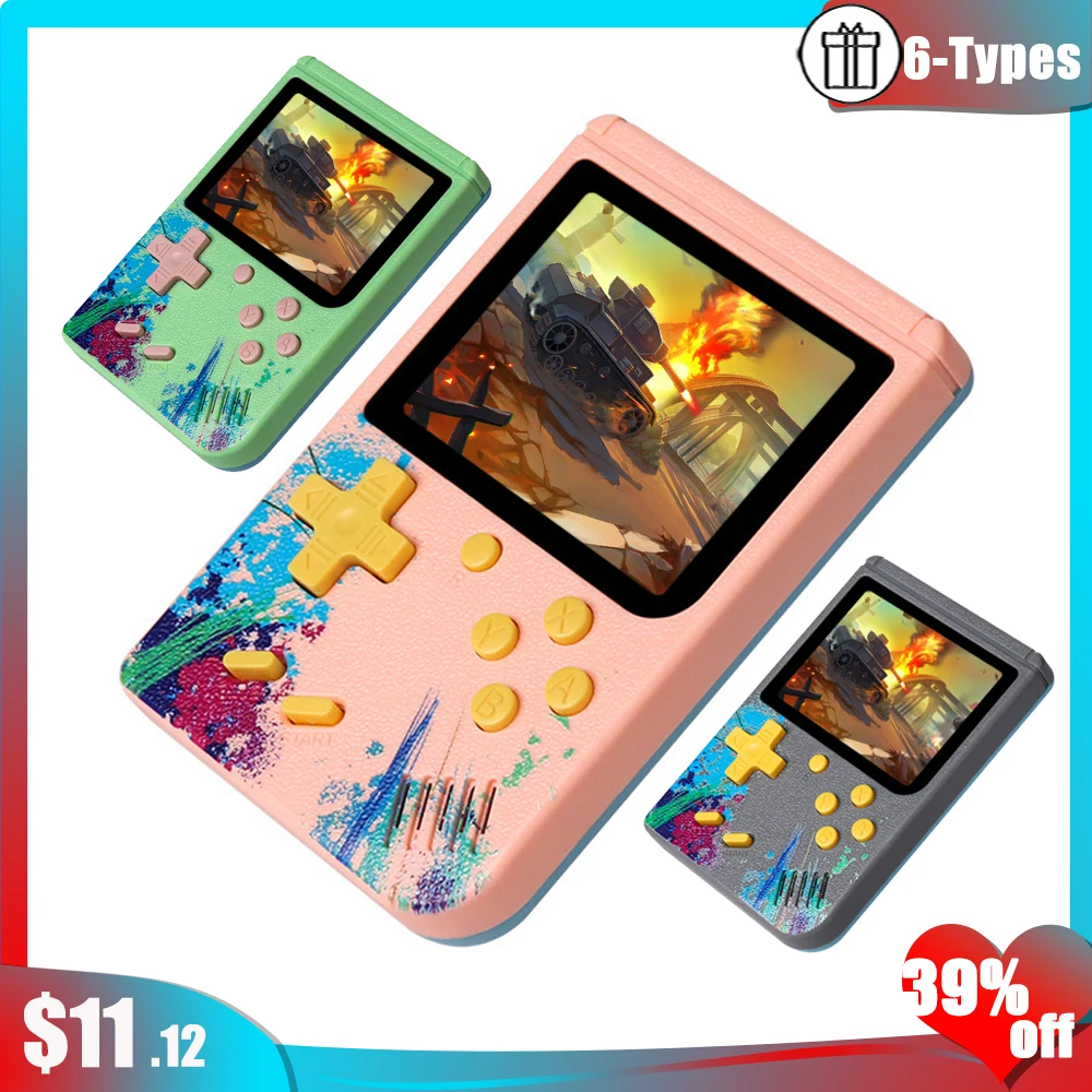 G5S 500+ Classic Games Video Game Consoles Protable Retro Mini Gaming Handheld 3.0 Inch Support FC Boys Gift with Controller
G5S 500+ Classic Games Video Game Consoles Protable Retro Mini Gaming Handheld 3.0 Inch Support FC Boys Gift with Controller