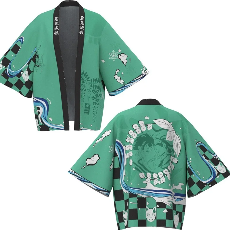 Anime Peripherals Demon Slayer Feather Ornament Print Kimono Cloak Adult Children Party Cosplay Fashion Popular Gifts
Anime Peripherals Demon Slayer Feather Ornament Print Kimono Cloak Adult Children Party Cosplay Fashion Popular Gifts