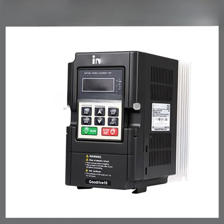 GD10-0R7G-S2-B Single-phase 1-phase 230V 0.75KW 9.3A Input INVT Inverter VFD Frequency AC Drive NEW
GD10-0R7G-S2-B Single-phase 1-phase 230V 0.75KW 9.3A Input INVT Inverter VFD Frequency AC Drive NEW