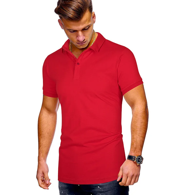 2022 summer new solid color cotton lapel men's polo shirts men's plus size tops casual men's short-sleeved t-shirts
2022 summer new solid color cotton lapel men's polo shirts men's plus size tops casual men's short-sleeved t-shirts