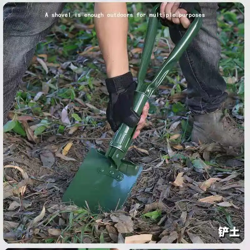 Hand Shovel Multi-function Camping Shovel Military Portable Folding Shovel Survival Spade Trowel Dibble Pick Emergency Tool
Hand Shovel Multi-function Camping Shovel Military Portable Folding Shovel Survival Spade Trowel Dibble Pick Emergency Tool