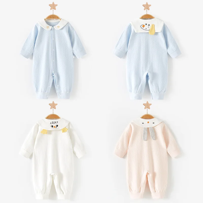 Newborn Baby Romper Long Sleeve Onesie For Babies Cartoon Clothing Spring/Summer Infant Boy/Girl Jumpersuit Baby Shower Gifts
Newborn Baby Romper Long Sleeve Onesie For Babies Cartoon Clothing Spring/Summer Infant Boy/Girl Jumpersuit Baby Shower Gifts
