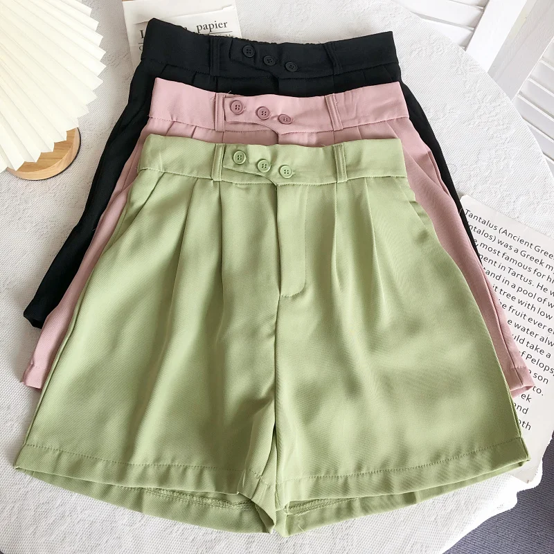 new Women 2022 all-match Spring Women High Waist Shorts Casual Loose Outwear Suit Shorts Hot Summer Casual Shorts
new Women 2022 all-match Spring Women High Waist Shorts Casual Loose Outwear Suit Shorts Hot Summer Casual Shorts