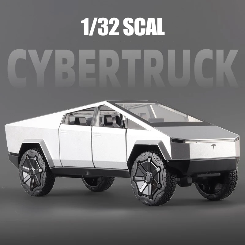 New 1/32 Scale Tesla Cyberpunk Metal Car Model Diecast Toy Vehicle Models Simulation Miniature Car CollectionToy For Children
New 1/32 Scale Tesla Cyberpunk Metal Car Model Diecast Toy Vehicle Models Simulation Miniature Car CollectionToy For Children