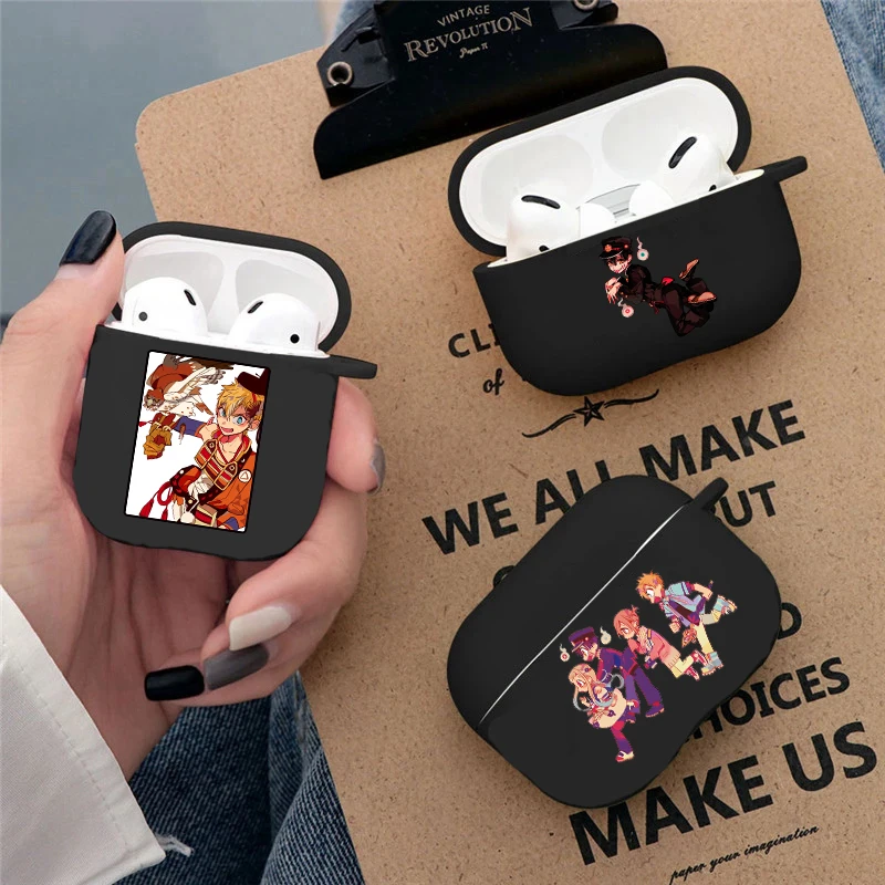 Jibaku Shounen Hanako Kun Toilet-bound Hanako-Kun silicone TPU Case For AirPods Pro2 1 2 3 Wireless Bluetooth Earphone Box Cover
Jibaku Shounen Hanako Kun Toilet-bound Hanako-Kun silicone TPU Case For AirPods Pro2 1 2 3 Wireless Bluetooth Earphone Box Cover
