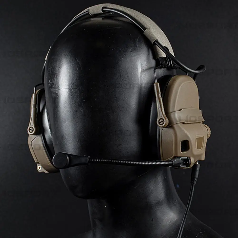 Noise Reduction Tactical Headset Helmet Sound Pickup Headset Film Television Props
Noise Reduction Tactical Headset Helmet Sound Pickup Headset Film Television Props