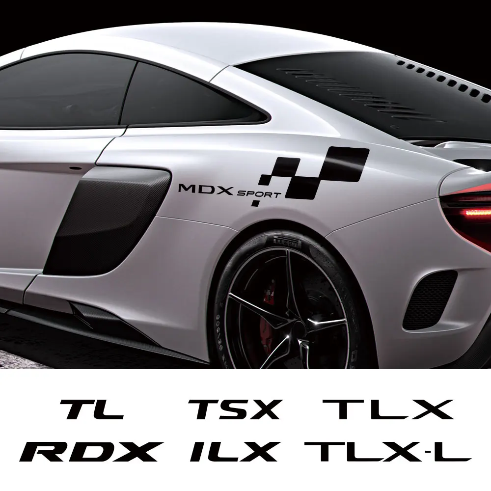 2 шт., виниловые наклейки на двери автомобиля Acura TSX MDX TLX RDX CDX ILX NSX RL RLX TL TLX-L ZDX
2 шт., виниловые наклейки на двери автомобиля Acura TSX MDX TLX RDX CDX ILX NSX RL RLX TL TLX-L ZDX