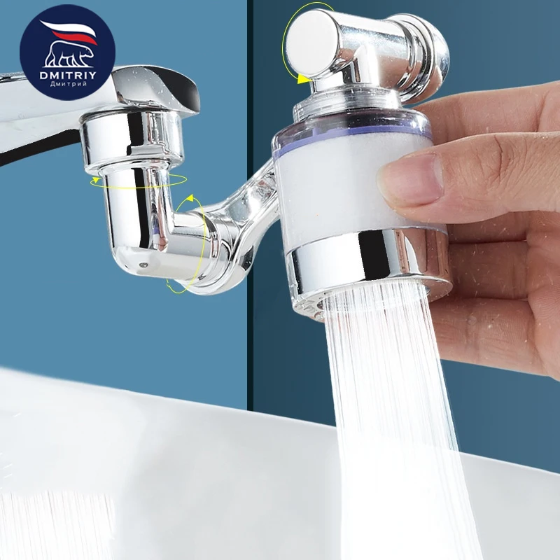 Dmitriy 1080° Rotation Faucet Sprayer Head Adaptor Faucet Extender Aerator Splash Bubbler Nozzle Kitchen Tap Washbasin Robot Arm
Dmitriy 1080° Rotation Faucet Sprayer Head Adaptor Faucet Extender Aerator Splash Bubbler Nozzle Kitchen Tap Washbasin Robot Arm