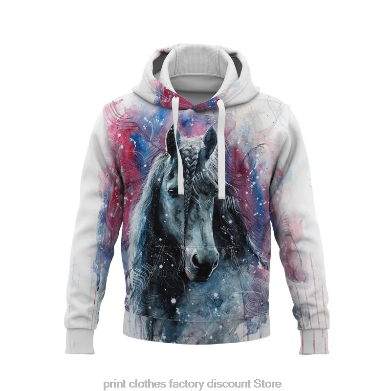 Spring and Autumn Animal Graphic Hoodies Papertiger Rushing Waves Running Horse Print Men's Fashion 3DHoodie Streetwear Pullover
Spring and Autumn Animal Graphic Hoodies Papertiger Rushing Waves Running Horse Print Men's Fashion 3DHoodie Streetwear Pullover
