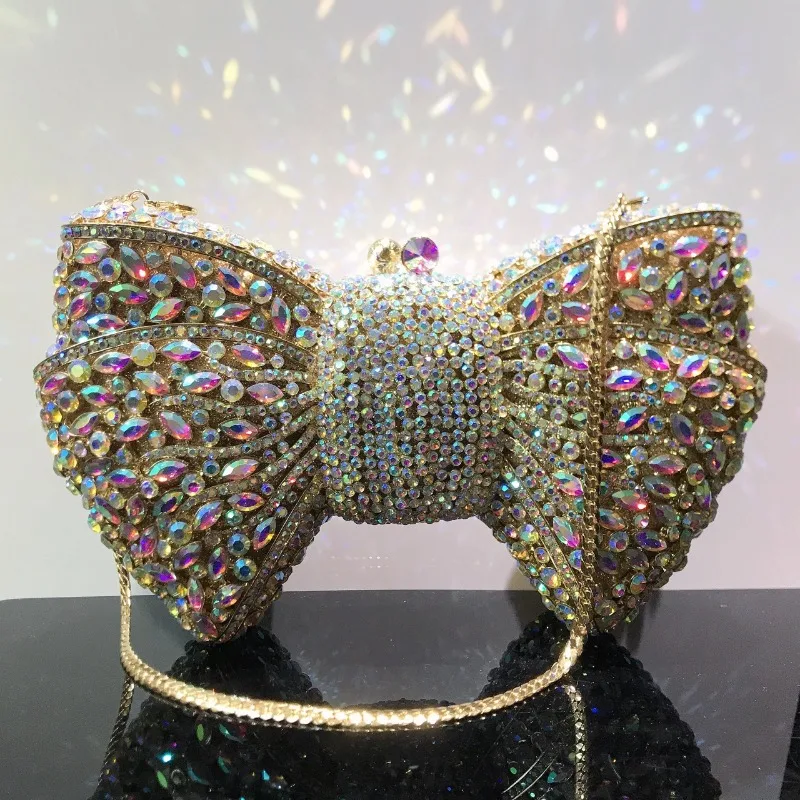 Luxury Designer Rhinestone Clutch Purse Bow Luxury Diamond Women Red Evening Clutches Bags Wedding Bridal Bag Stones Handbags
Luxury Designer Rhinestone Clutch Purse Bow Luxury Diamond Women Red Evening Clutches Bags Wedding Bridal Bag Stones Handbags