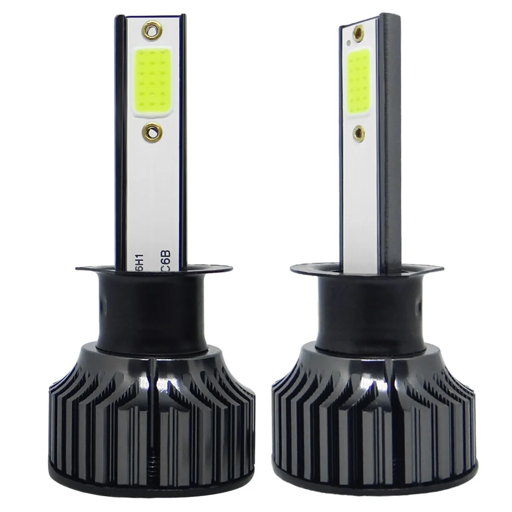 

Pair H1 H3 H4 H7 9005 9006 LED 36W 6500K Headlight Conversion Beam 6500K Bright White Two-sided Lamp Auto Parts