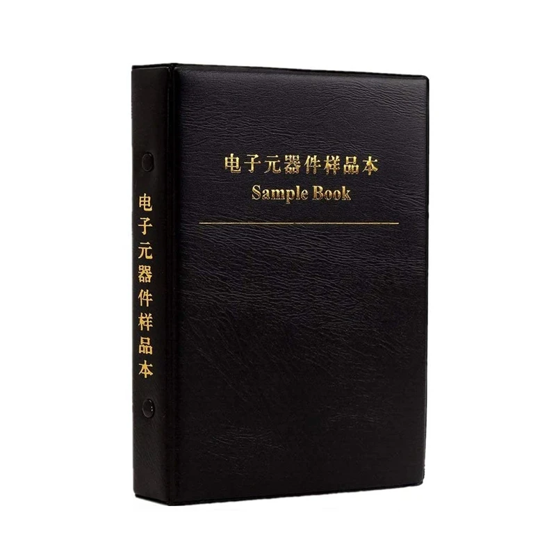 8500PCS Capacitance Sample Book, 170 Value All Series SMD Ohm Capacitor, 1% SMD Resistor Sample Book Assorted Kit
8500PCS Capacitance Sample Book, 170 Value All Series SMD Ohm Capacitor, 1% SMD Resistor Sample Book Assorted Kit
