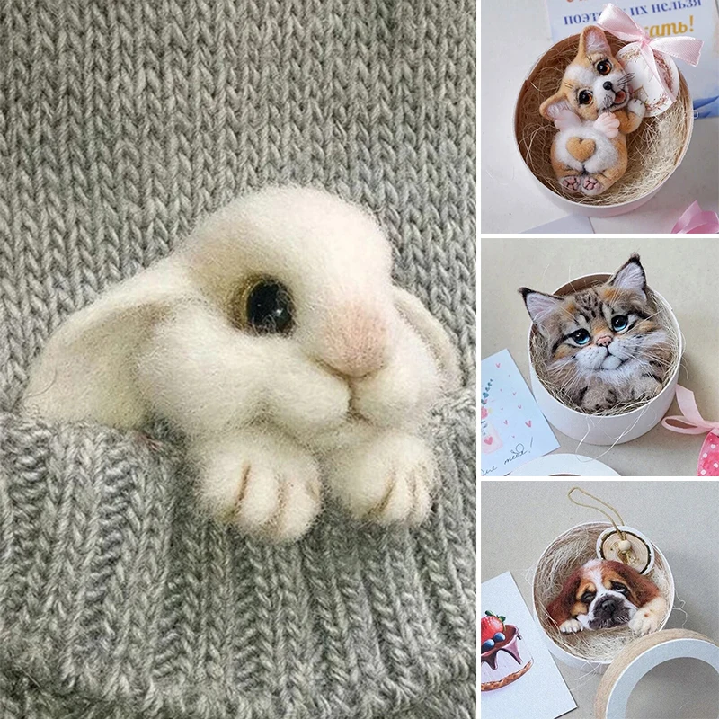 Felt Animal Brooch Super Cute Mini Plush Doll Personalized Pocket Accessories Great Gift for Women Girls Dropship
Felt Animal Brooch Super Cute Mini Plush Doll Personalized Pocket Accessories Great Gift for Women Girls Dropship