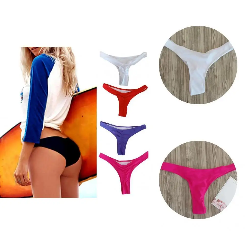 Beach Briefs Solid Color Beachwear Stretchy Lightweight Beach Briefs Bikini Panties for Daily Wear
Beach Briefs Solid Color Beachwear Stretchy Lightweight Beach Briefs Bikini Panties for Daily Wear