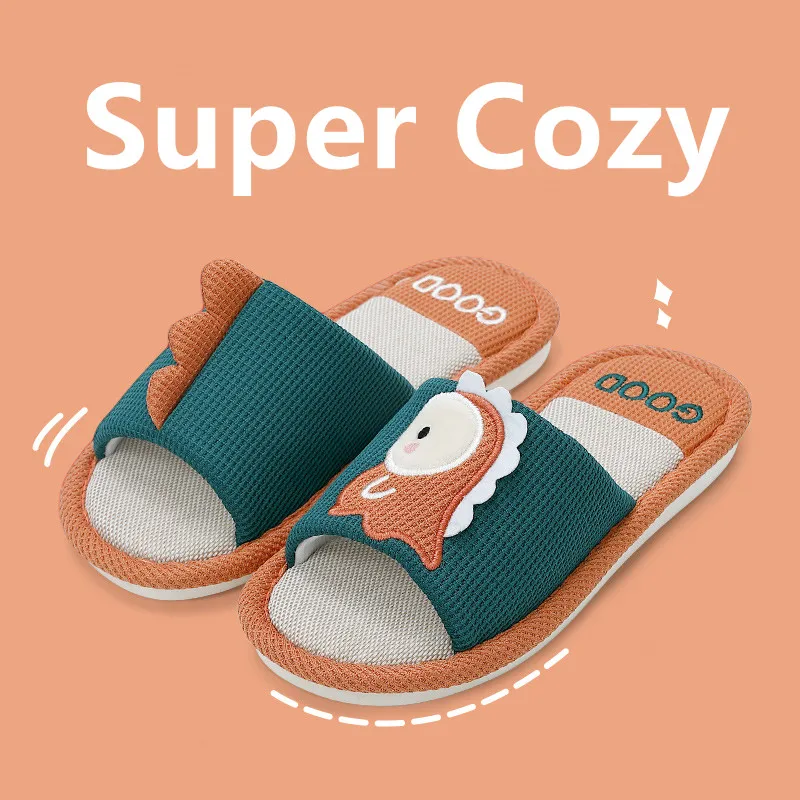 2022 New Women Summer Slippers Couples Indoor Dinosaur Home Slippers Filp Flops Cute Cartoon Spring Flax Shoes Linen Slippers
2022 New Women Summer Slippers Couples Indoor Dinosaur Home Slippers Filp Flops Cute Cartoon Spring Flax Shoes Linen Slippers