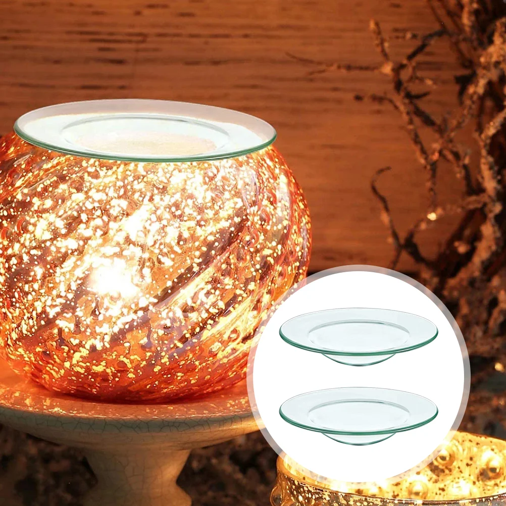 2 Pcs Scent Lid Liner Heat Dish Heater Oil Warmer Bowl Tea Light Heater Glass Aromatherapy Dish The Dish Oil Burner Plate
2 Pcs Scent Lid Liner Heat Dish Heater Oil Warmer Bowl Tea Light Heater Glass Aromatherapy Dish The Dish Oil Burner Plate