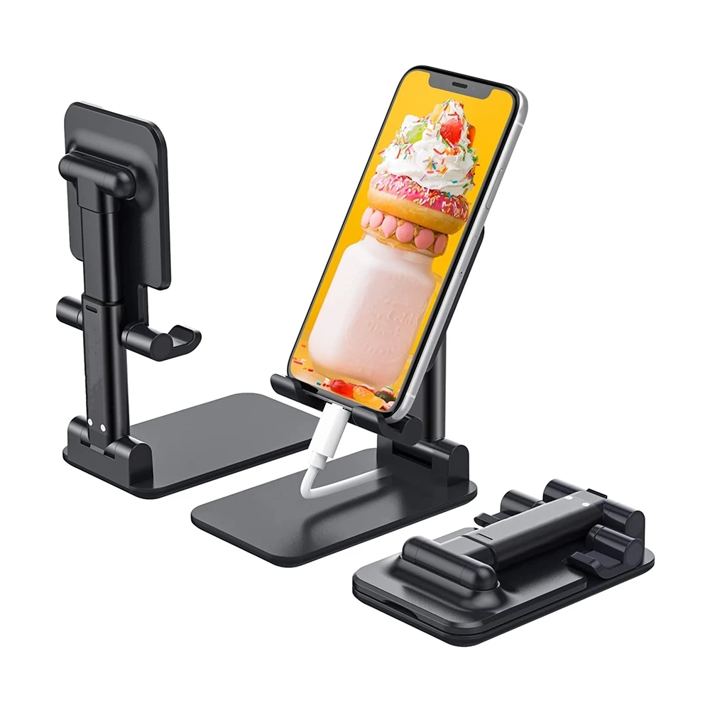 Desk Foldable Cell Phone Stand Angle Height Adjustable With Stable Anti-Slip For Smartphones/iPad Mini/Nintendo Switch/Kindle
Desk Foldable Cell Phone Stand Angle Height Adjustable With Stable Anti-Slip For Smartphones/iPad Mini/Nintendo Switch/Kindle