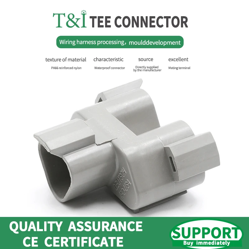 DT04-3P-P007 DT06-3S-P006 Deutsch Automotive Wire And Cable Waterproof Plastic Shell Connector
DT04-3P-P007 DT06-3S-P006 Deutsch Automotive Wire And Cable Waterproof Plastic Shell Connector
