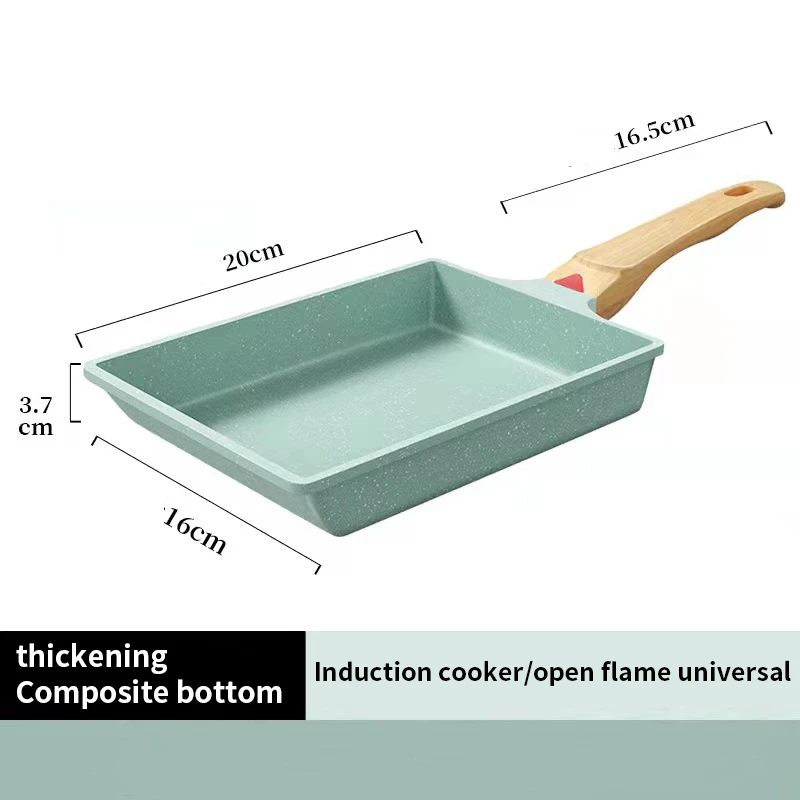 Антипригарная сковородка для омлета Tamagoyaki
Антипригарная сковородка для омлета Tamagoyaki