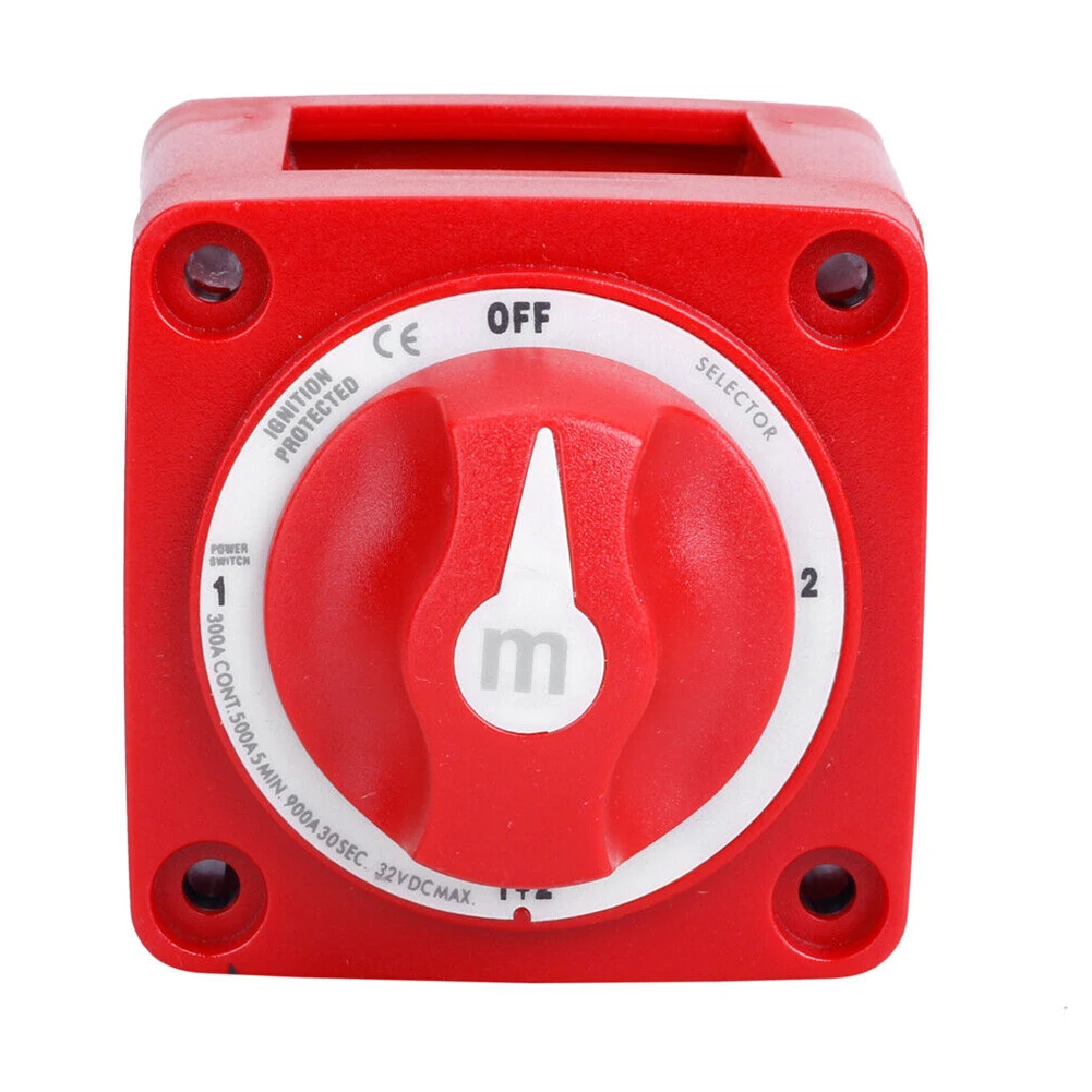 New 6007 M-Series 300Amp Battery Disconnect Switch Single Power Battery Selector Isolator Disconnect Switch For RV Marine Boat
New 6007 M-Series 300Amp Battery Disconnect Switch Single Power Battery Selector Isolator Disconnect Switch For RV Marine Boat