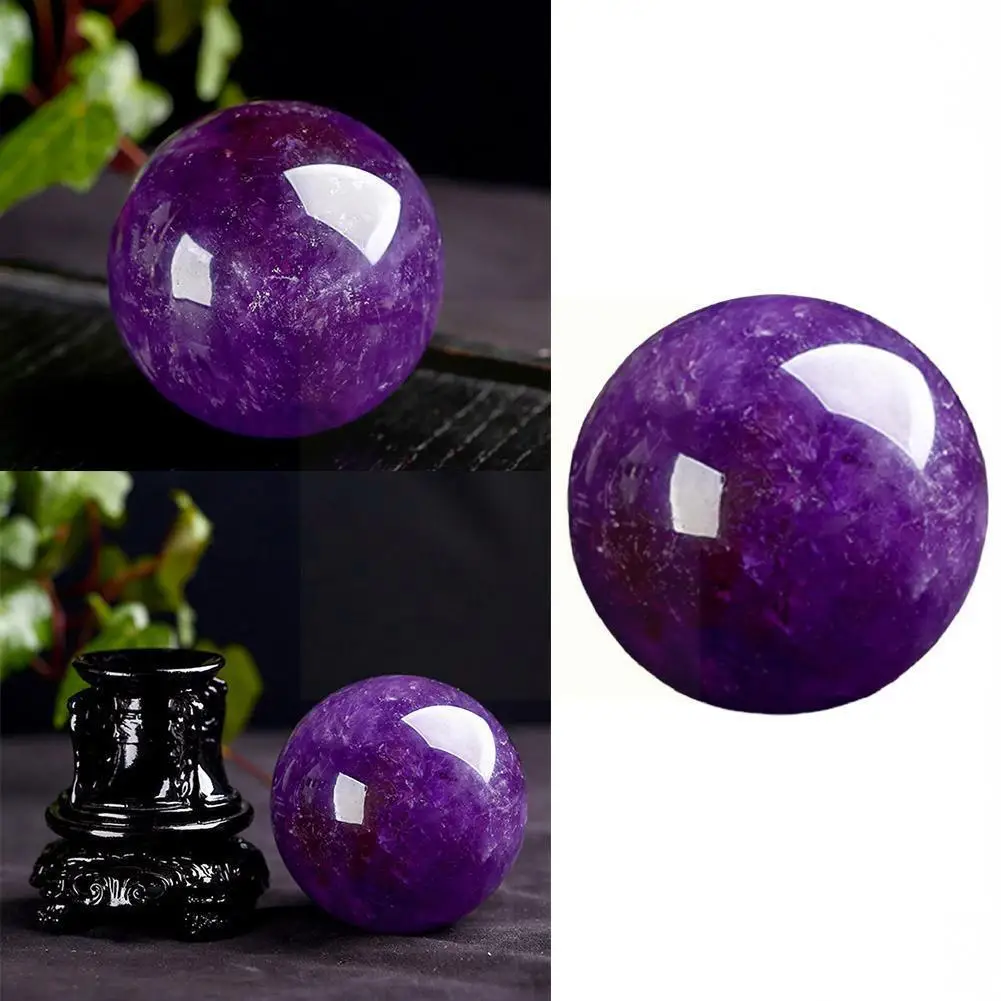 1PC Natural Amethyst Ball 20mm Quartz Crystals Health Souvenirs Energy Gemstone Healing Gifts Decor Artwork Home Stone Reik D0T5
1PC Natural Amethyst Ball 20mm Quartz Crystals Health Souvenirs Energy Gemstone Healing Gifts Decor Artwork Home Stone Reik D0T5