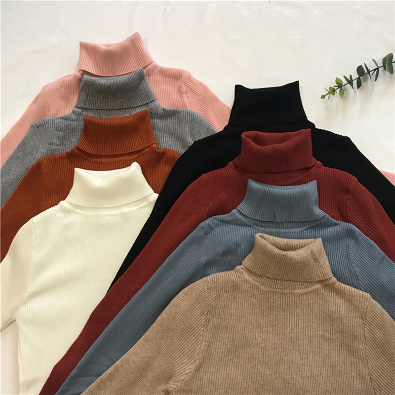 Turtleneck Sweater Womens 2022 Autumn Winter Tops Korean Slim Women Pullover Jumper Knitted Sweater Pull Femme Hiver Truien
Turtleneck Sweater Womens 2022 Autumn Winter Tops Korean Slim Women Pullover Jumper Knitted Sweater Pull Femme Hiver Truien