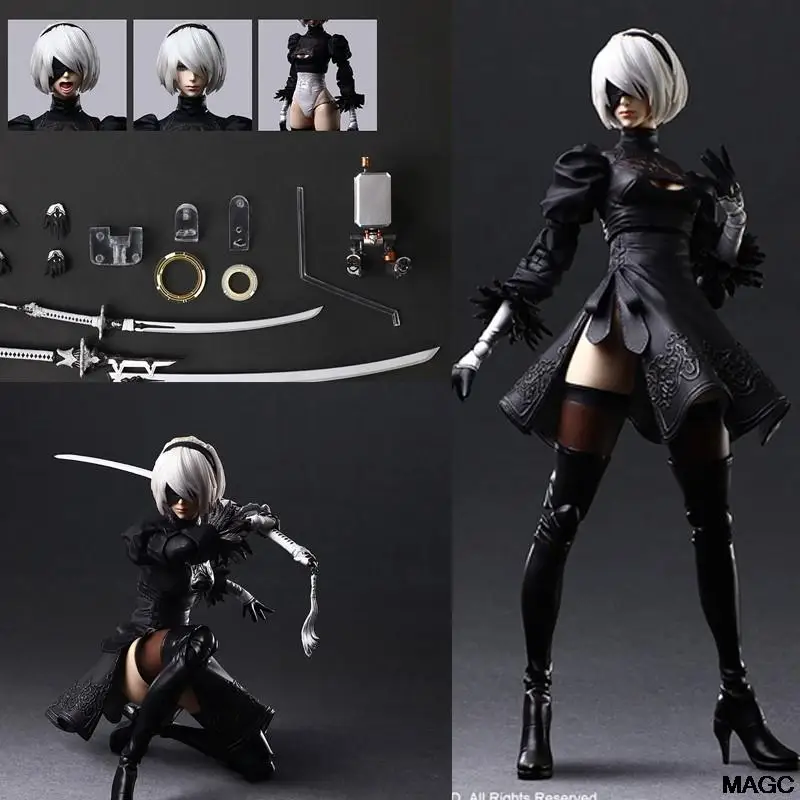Экшн-фигурка Play Arts Kai NieR:Automata 2 Type B, DX Deluxe Edition, подвижная модель игрушки, рождественские подарки
Экшн-фигурка Play Arts Kai NieR:Automata 2 Type B, DX Deluxe Edition, подвижная модель игрушки, рождественские подарки