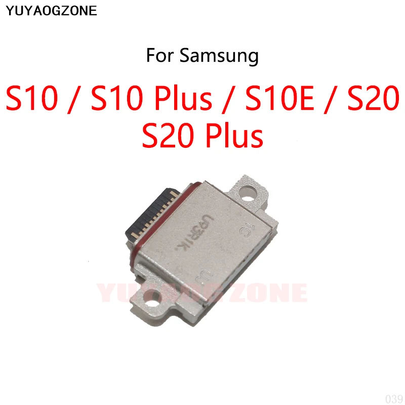 

10PCS/Lot For Samsung Galaxy S10 G9700 / S10 Plus S10+ G9750 S10E Type-C USB Charging Dock Charge Port Socket Jack Connector