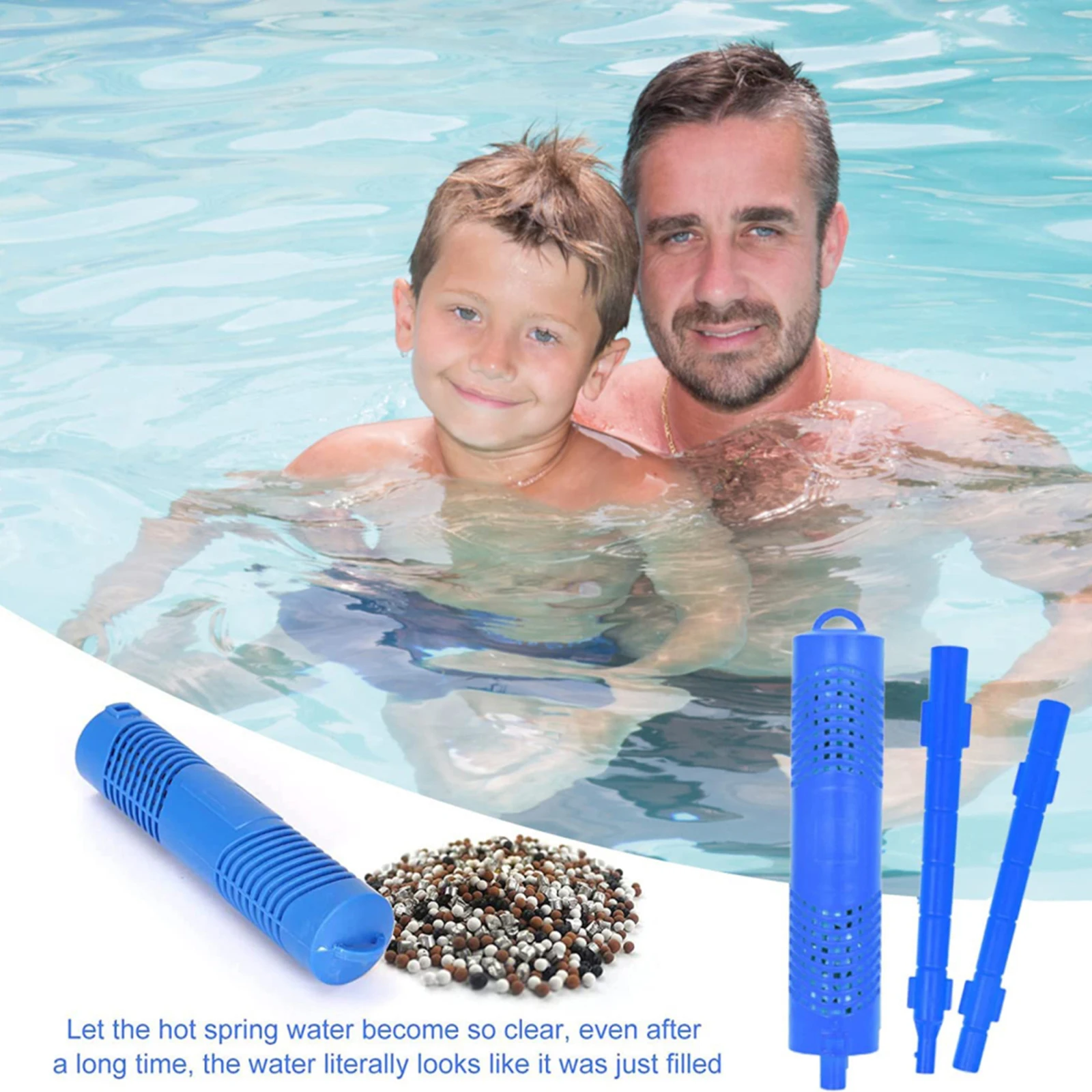 Swimming Pool Tub Cleaning Purifier Cartridge Filter SPA Mineral Sterile Stick Cleaning Purifier Cartridge Filter Pool Accessory
Swimming Pool Tub Cleaning Purifier Cartridge Filter SPA Mineral Sterile Stick Cleaning Purifier Cartridge Filter Pool Accessory