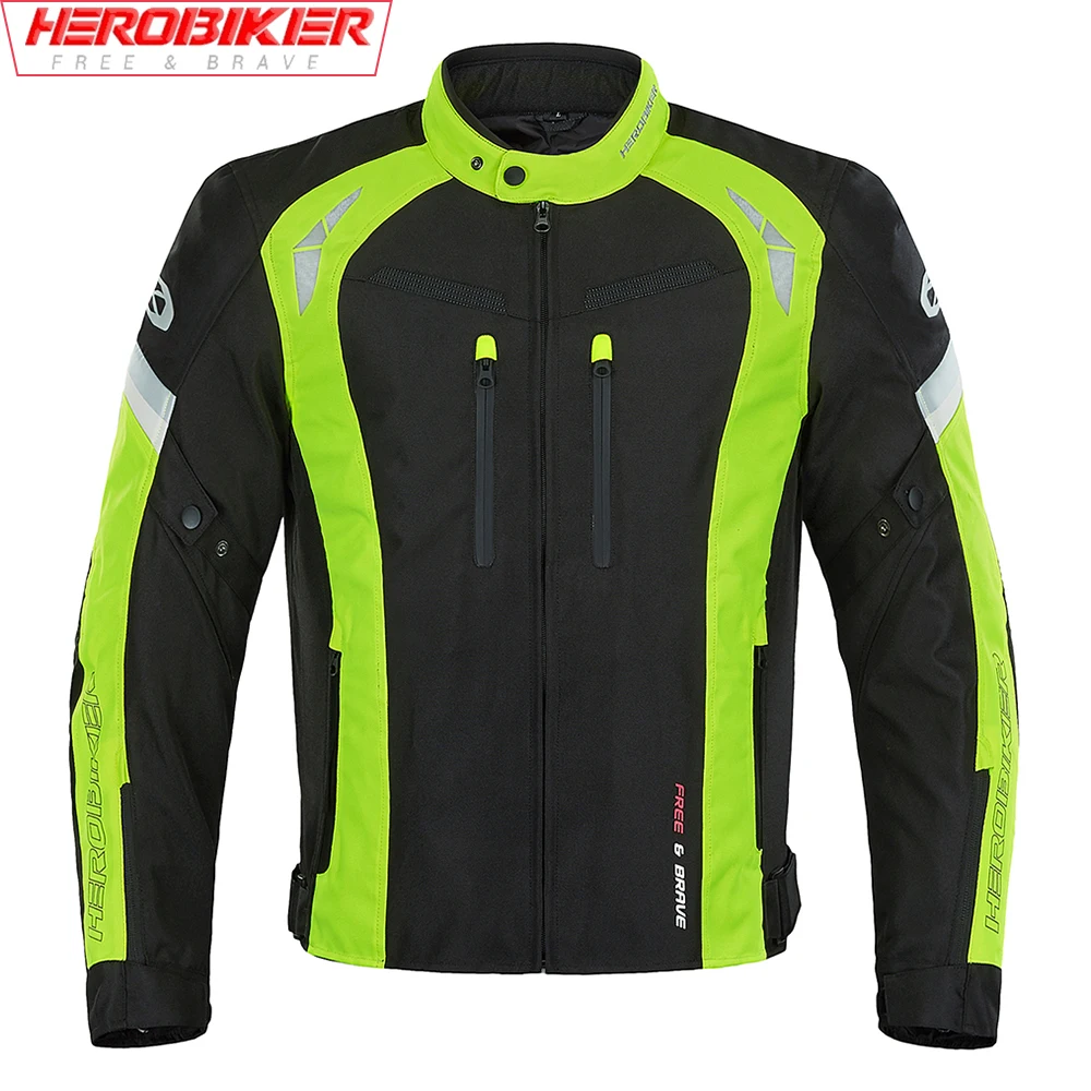 HEROBIKER Motorcycle Jacket Waterproof Four Season Wear-resistant Moto Cycling Coat Reflective Summer Breathable Winter Thermal
HEROBIKER Motorcycle Jacket Waterproof Four Season Wear-resistant Moto Cycling Coat Reflective Summer Breathable Winter Thermal