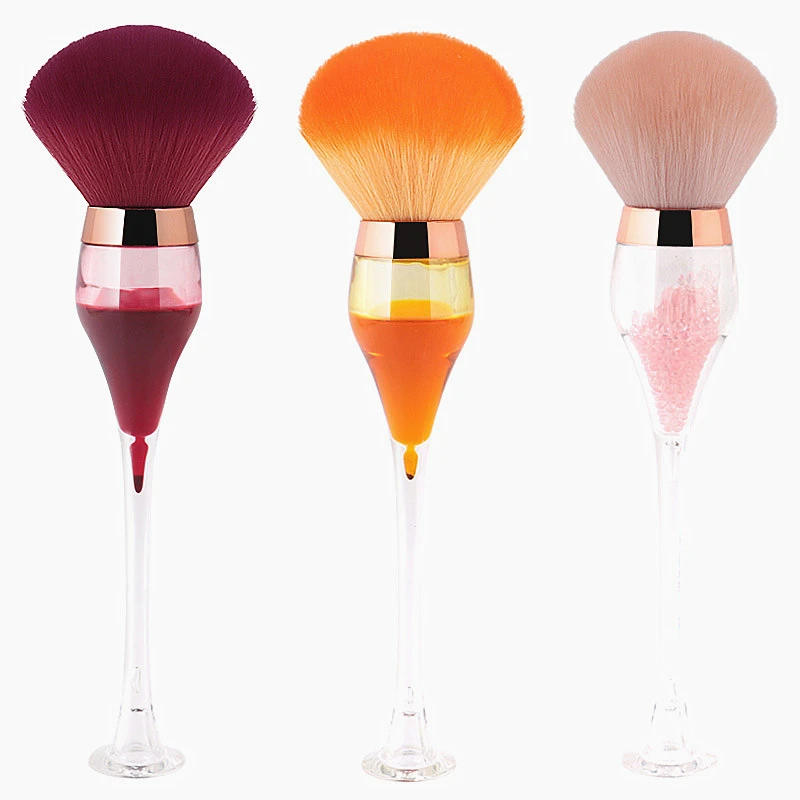 1PC Creative Wine Glass Shape Single Large Makeup Brush Fluffy Powder Blush Compensator Crafts Horizontal Cosmetic Beauty Tools
1PC Creative Wine Glass Shape Single Large Makeup Brush Fluffy Powder Blush Compensator Crafts Horizontal Cosmetic Beauty Tools