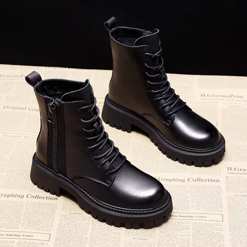 Women's round head cross with side zipper naked boots women's universal platform women's single shoes 2023 spring and autumn new
Women's round head cross with side zipper naked boots women's universal platform women's single shoes 2023 spring and autumn new