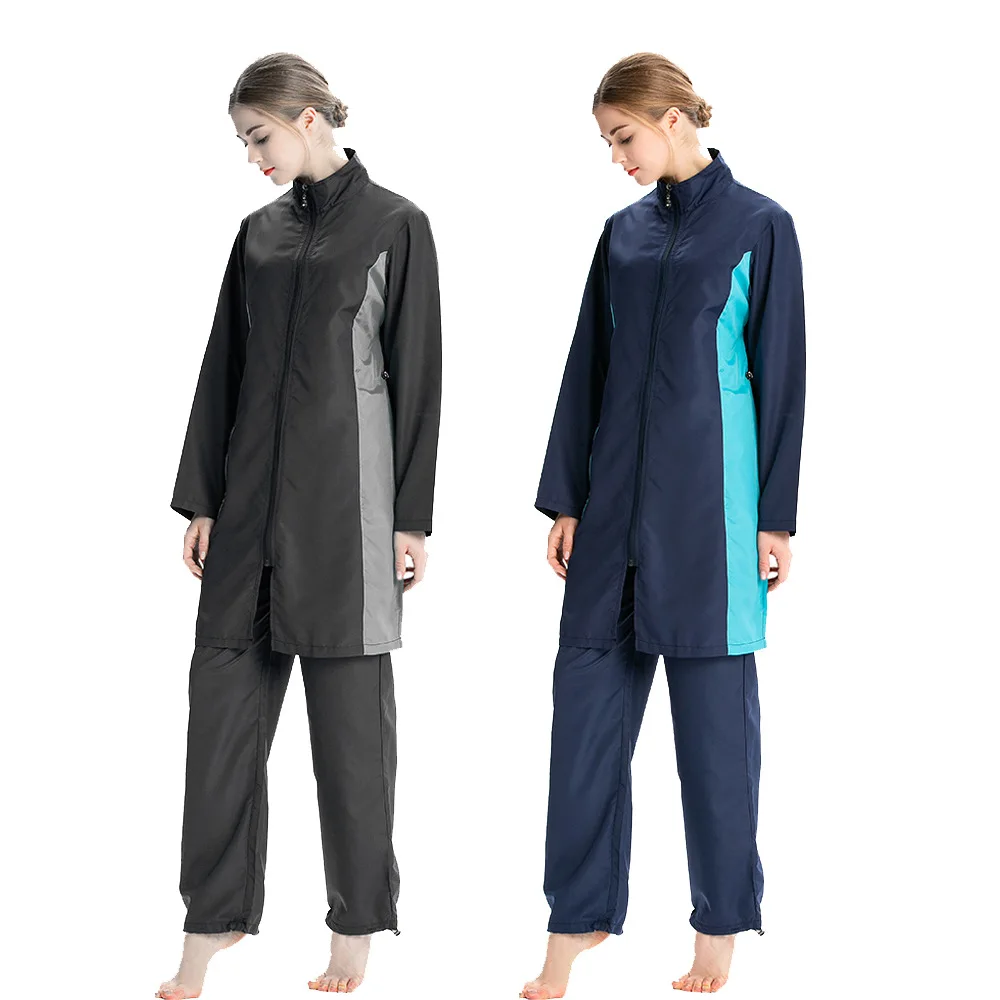 Swim Surf Wear Sport 3 Piece Sets Swimsuit Maillot De Bain Islamique Muslim Swimwear Modest Islamic Women Swimsuits Bathing Suit
Swim Surf Wear Sport 3 Piece Sets Swimsuit Maillot De Bain Islamique Muslim Swimwear Modest Islamic Women Swimsuits Bathing Suit
