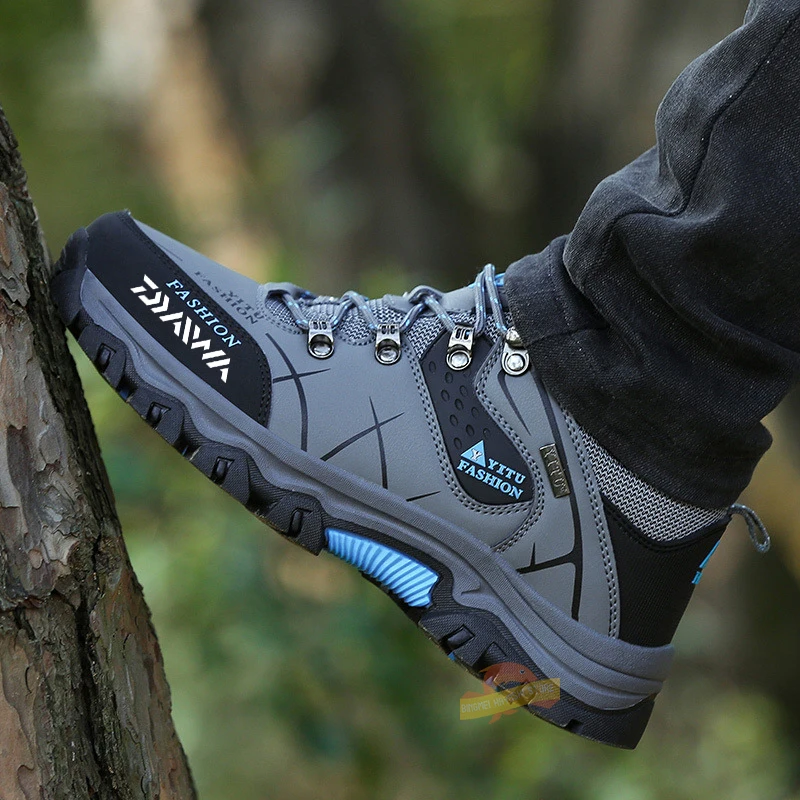 New Spring Autumn Fishing Waterproof Shoes Men's Work Casual Martin Boots Mountaineering Non-slip Wear-resistant Fishing Shoes
New Spring Autumn Fishing Waterproof Shoes Men's Work Casual Martin Boots Mountaineering Non-slip Wear-resistant Fishing Shoes