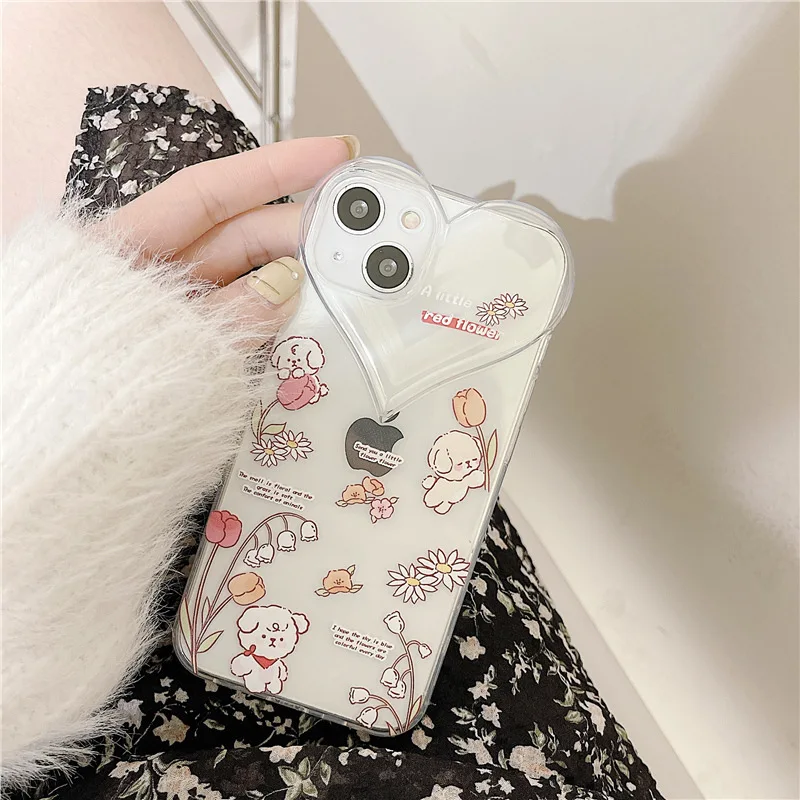 Retro puppy tulip art transparent Phone Case For iPhone 11 cartoon case For iPhone 13 11 12 Pro Max XR Xs Max 7 8 Plus Soft Case
Retro puppy tulip art transparent Phone Case For iPhone 11 cartoon case For iPhone 13 11 12 Pro Max XR Xs Max 7 8 Plus Soft Case