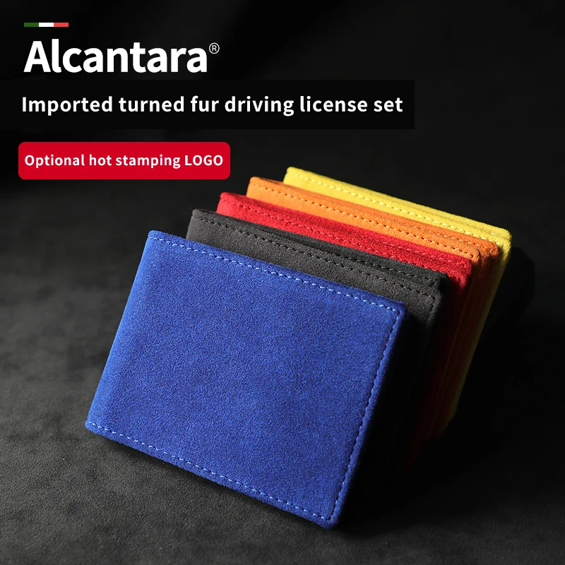 Auto Driver License Cover Alcantara suede Anti-Fur Car Driving Documents Case Credit Card Holder Universal Accessories
Auto Driver License Cover Alcantara suede Anti-Fur Car Driving Documents Case Credit Card Holder Universal Accessories