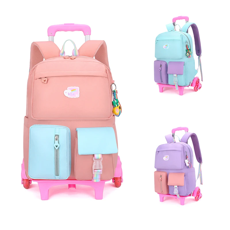 Trolley School Bag Backpack Wheeled Rolling Roller Primary School Bag 6 Wheels Waterproof Bolso De Escuela De La Carretilla
Trolley School Bag Backpack Wheeled Rolling Roller Primary School Bag 6 Wheels Waterproof Bolso De Escuela De La Carretilla
