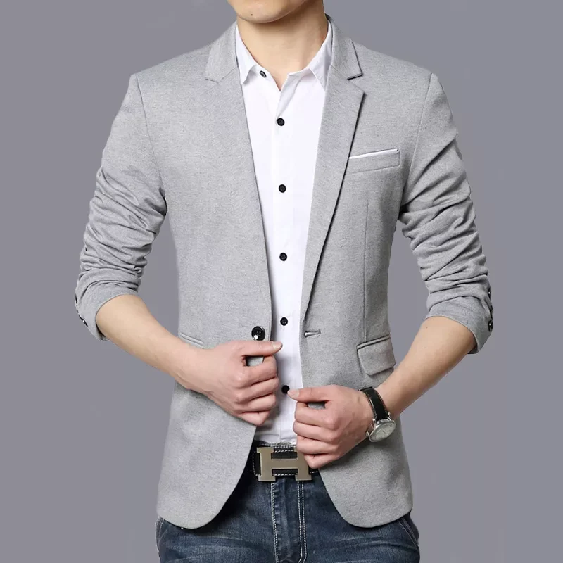 NEW IN Casual Blazers Coats Korean Fashion Mens Clothes Patchwork Suit Jacket Men Slim Fit Streetwear Suit Coat
NEW IN Casual Blazers Coats Korean Fashion Mens Clothes Patchwork Suit Jacket Men Slim Fit Streetwear Suit Coat