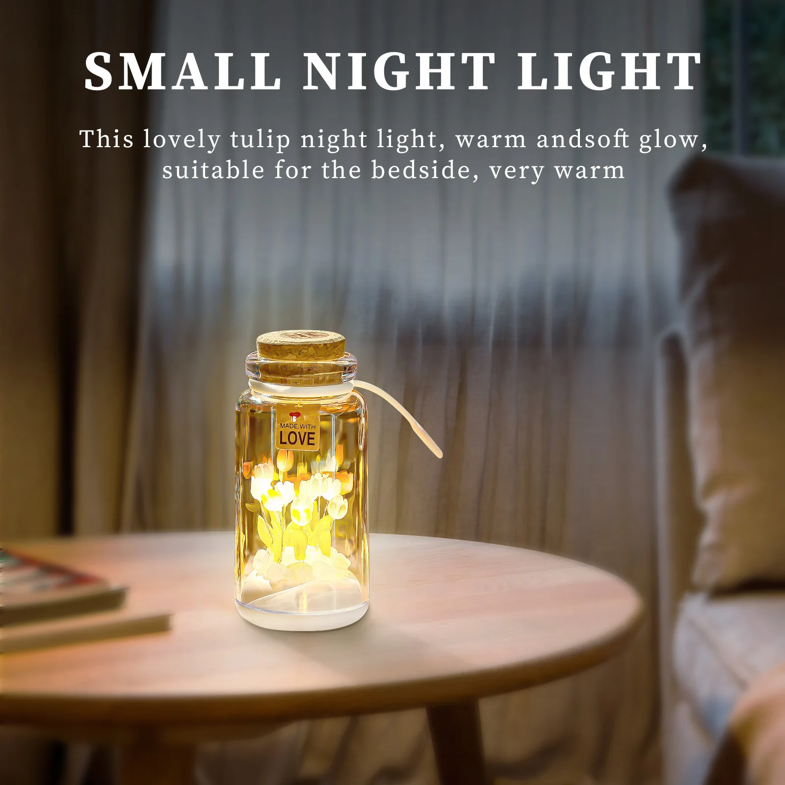 USB Drifting Bottle Table Light Soft Light 5V 3W 500mAh Wish Bottles Tulip Flower Lamp Ornaments Holiday Decor for Wedding Party
USB Drifting Bottle Table Light Soft Light 5V 3W 500mAh Wish Bottles Tulip Flower Lamp Ornaments Holiday Decor for Wedding Party