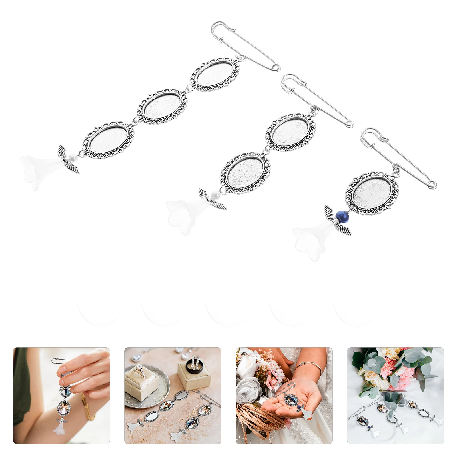 Photo Bouquet Charms Charm Frame Wedding Diy Pendant Bridal Picture Oval Trays Memorial Pendants Lacy Bases Memory Triple Pin
Photo Bouquet Charms Charm Frame Wedding Diy Pendant Bridal Picture Oval Trays Memorial Pendants Lacy Bases Memory Triple Pin