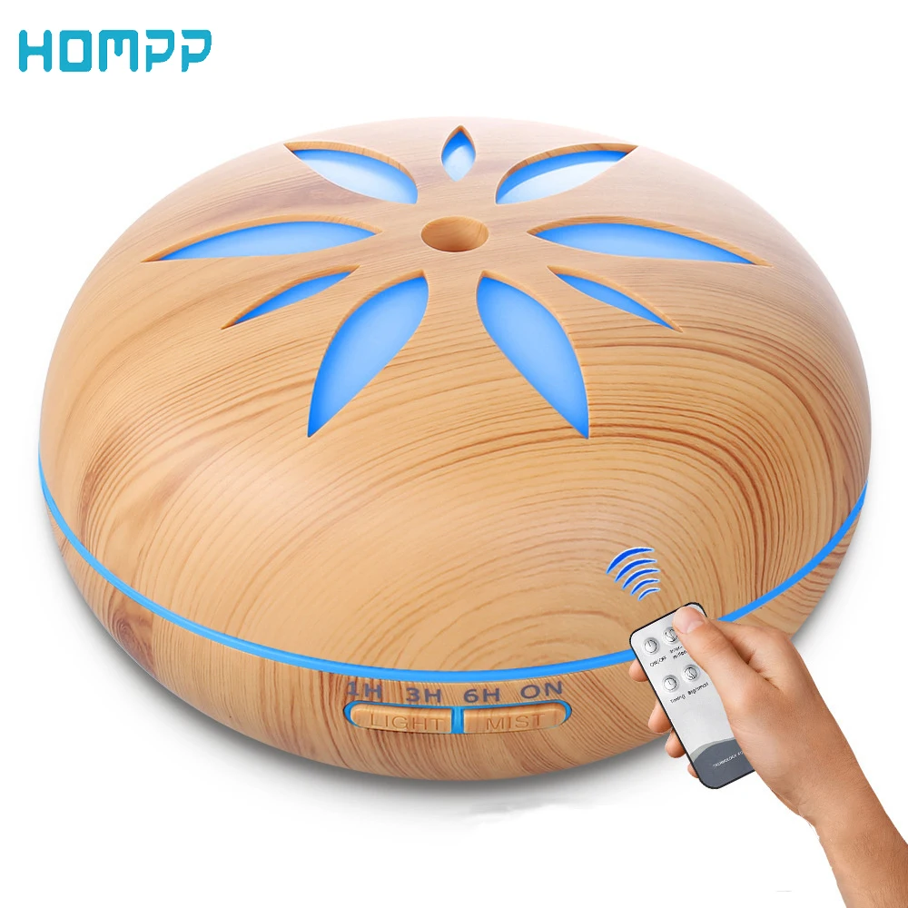 

Air Aroma Diffuser 550ML Essential Oil Electric Ultrasonic Mini Humidifier Aromatherapy Purifier Mist Sprayer Home Spa Office