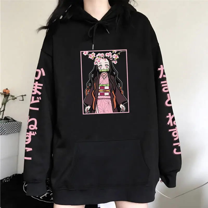 Anime Demon Slayer Hoodies Kimetsu No Yaiba Sweatshirts Cozy Tops Pullovers Sudadera Felpa Moletom
Anime Demon Slayer Hoodies Kimetsu No Yaiba Sweatshirts Cozy Tops Pullovers Sudadera Felpa Moletom
