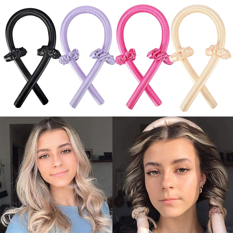 Heatless Curling Rod Headband Lazy Curler Headband Make Hair Soft and Shiny Hair Curler Hairdressing Tools Heatless Hair Curls
Heatless Curling Rod Headband Lazy Curler Headband Make Hair Soft and Shiny Hair Curler Hairdressing Tools Heatless Hair Curls