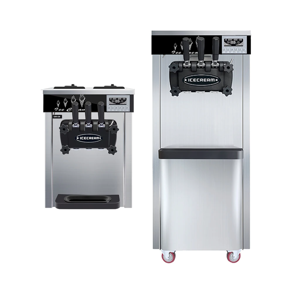 1600W automatic pre-cooling 18-22L/H clean summer soft serve ice cream machine
1600W automatic pre-cooling 18-22L/H clean summer soft serve ice cream machine
